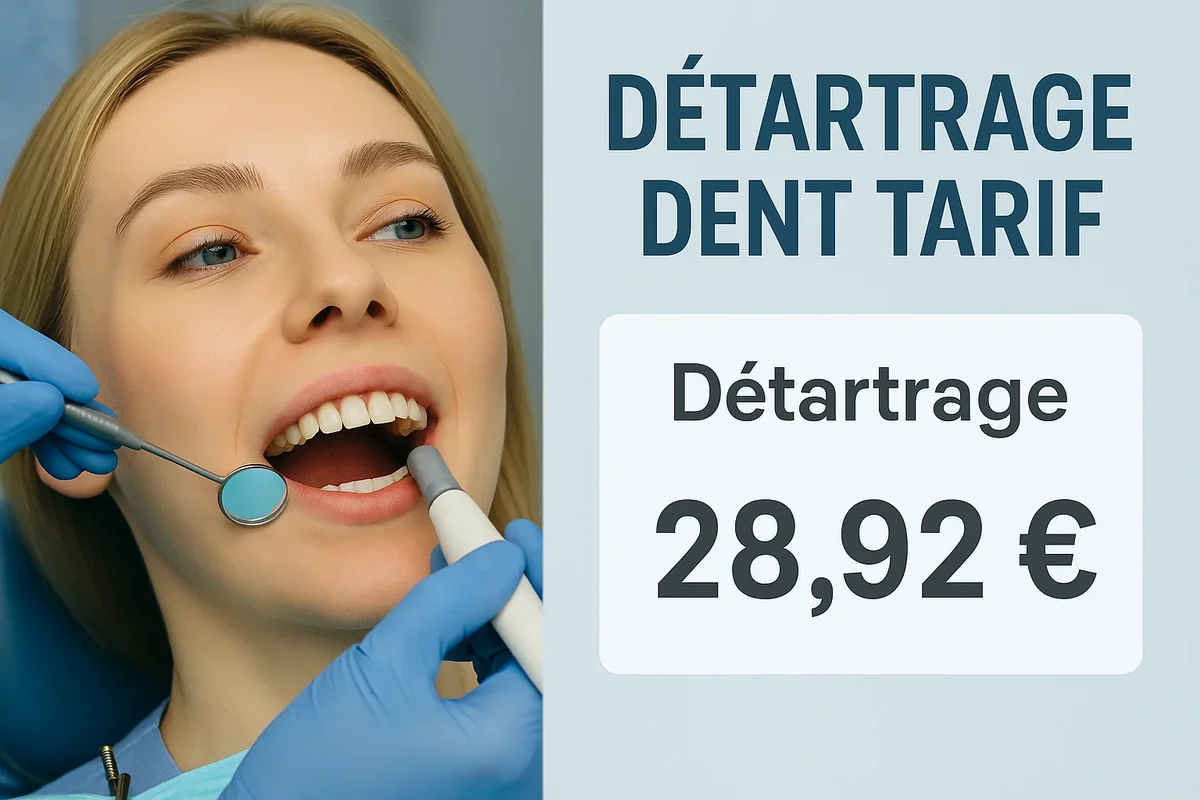 detartrage dent tarif : tout savoir en 2025 5 detartrage dent tarif