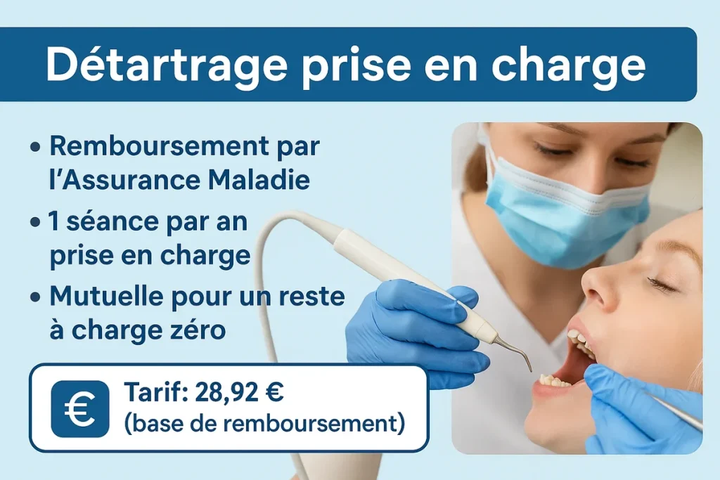 Détartrage prise en charge : Guide complet 2025 4 détartrage prise en charge