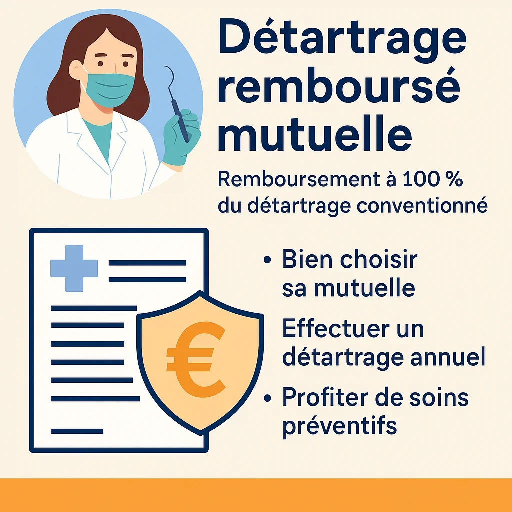 Detartrage remboursé mutuelle : guide complet 2025 5 detartrage remboursé mutuelle
