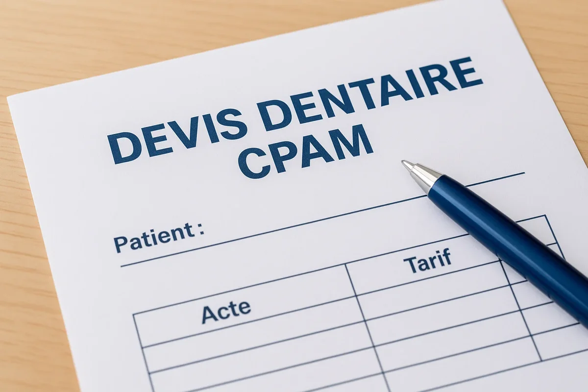 Devis dentaire CPAM : guide complet 2025 5 devis dentaire cpam