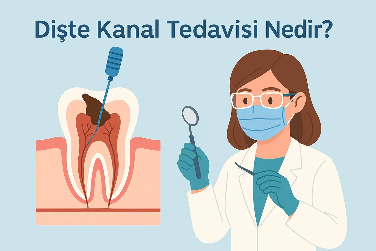 Dişte Kanal Tedavisi Nedir? 5 diste kanal tedavisi nedir