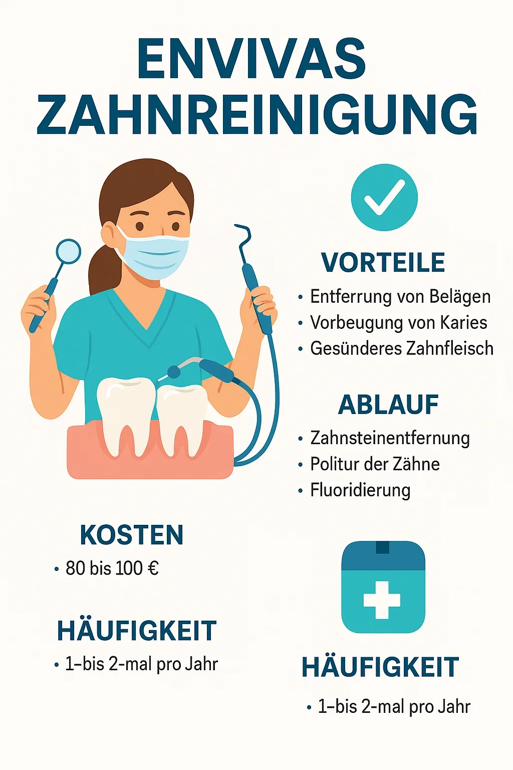 Envivas Zahnreinigung: Ihr kompletter Leitfaden 2025 5 envivas zahnreinigung