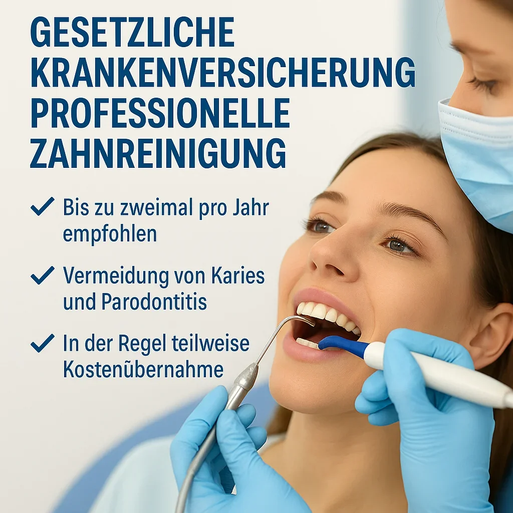 Was bedeutet professionelle Zahnreinigung in der gesetzlichen Krankenversicherung? 5 gesetzliche krankenversicherung professionelle zahnreinigung