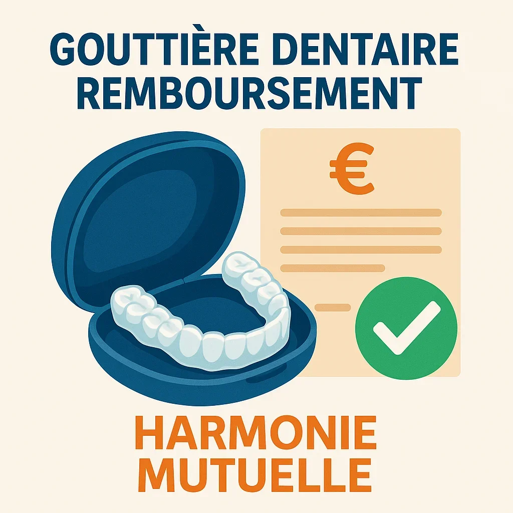 Gouttière dentaire remboursement harmonie mutuelle : tout savoir en 2025 5 gouttière dentaire remboursement harmonie mutuelle