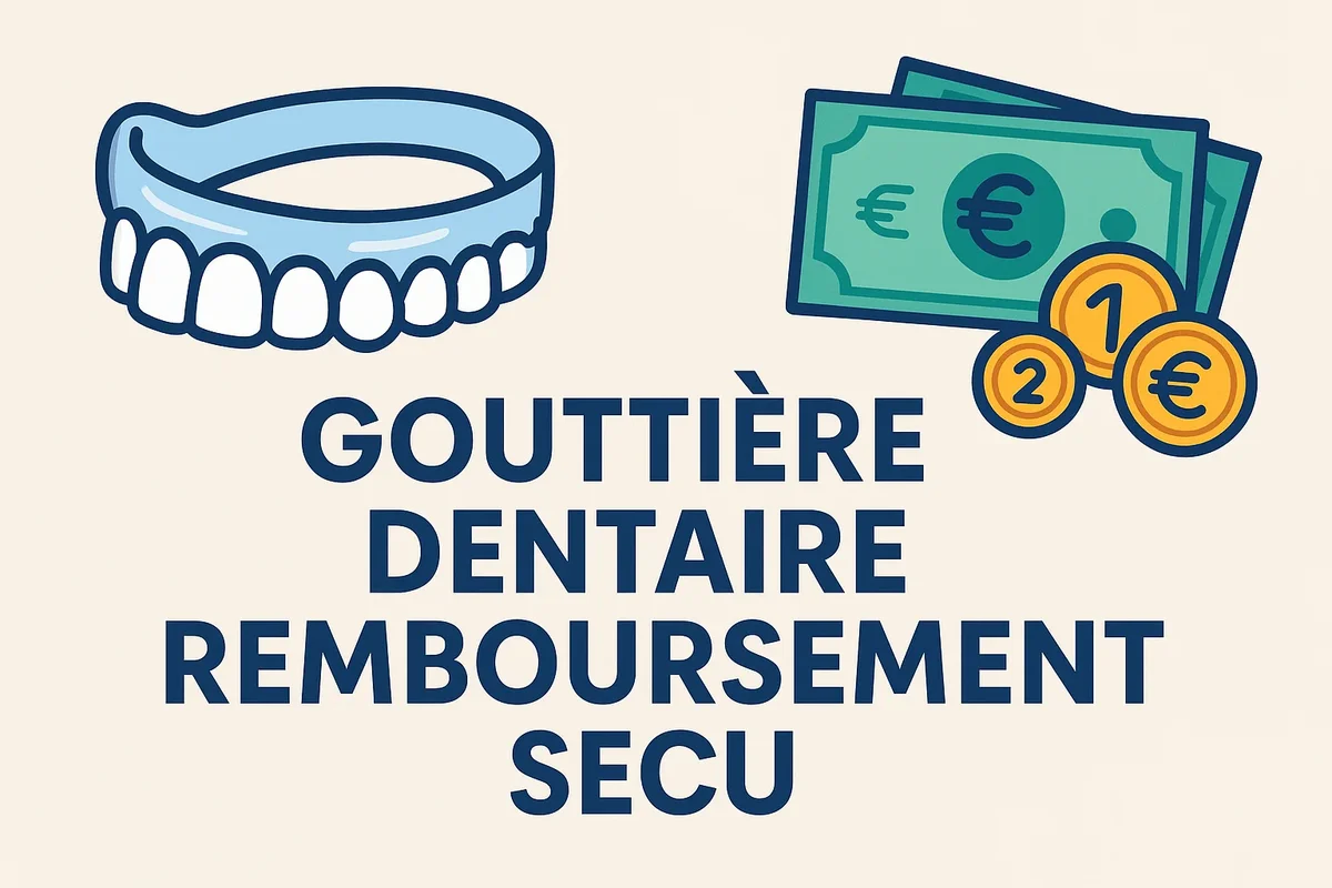 Gouttière dentaire remboursement secu : Guide complet 2025 5 gouttière dentaire remboursement secu
