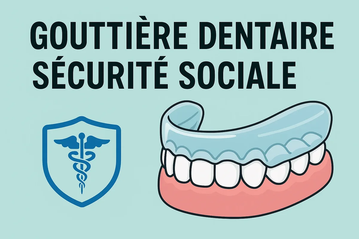 gouttière dentaire sécurité sociale