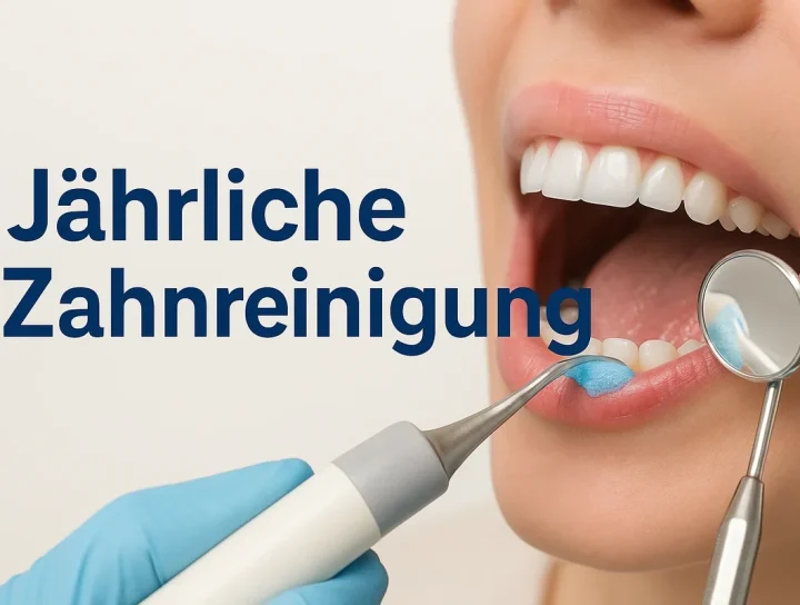 jährliche zahnreinigung