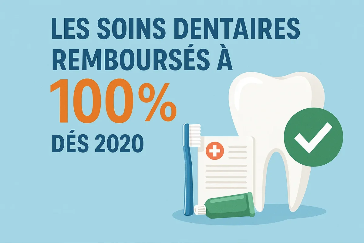 les soins dentaires remboursés à 100 dès 2020