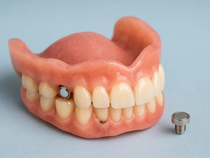 magnet zahnprothese