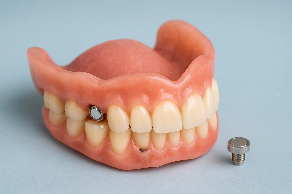 magnet zahnprothese