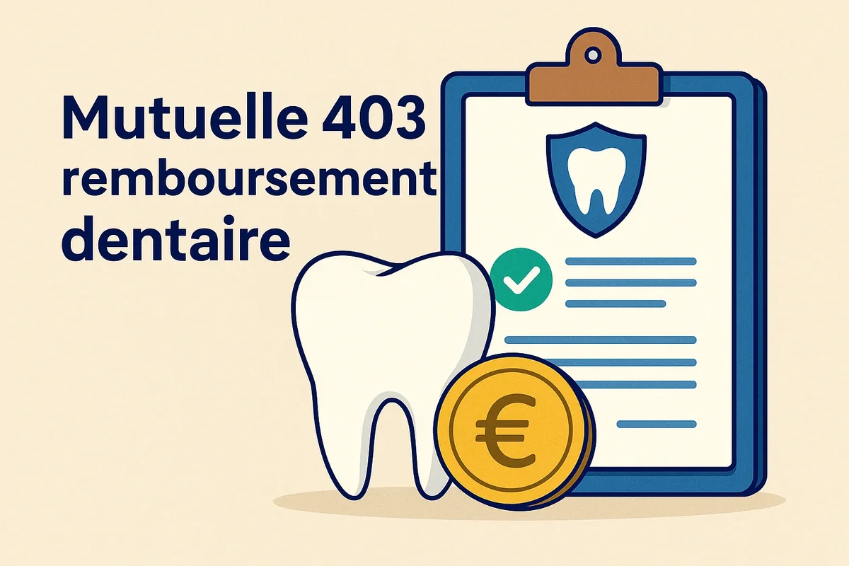 Mutuelle 403 remboursement dentaire : Guide complet 2025 5 mutuelle 403 remboursement dentaire