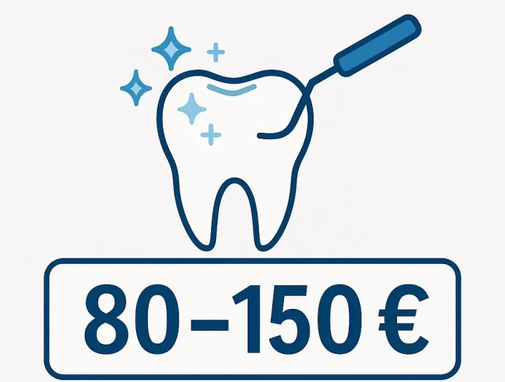 Preise für Zahnreinigung: Alles, was Sie 2025 wissen müssen 4 preise für zahnreinigung