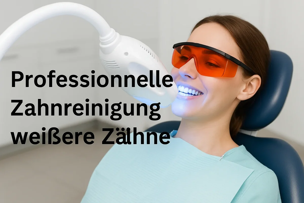 professionelle zahnreinigung weißere zähne