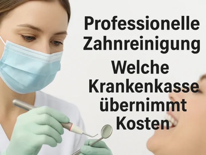 professionelle zahnreinigung welche krankenkasse übernimmt kosten