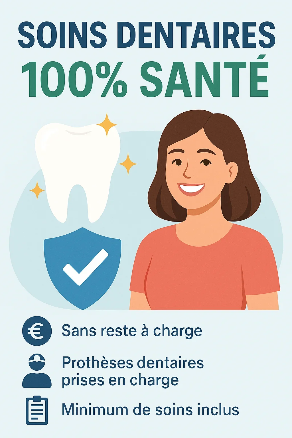 Soins dentaires 100 santé : Tout ce qu’il faut savoir 5 soins dentaires 100 santé
