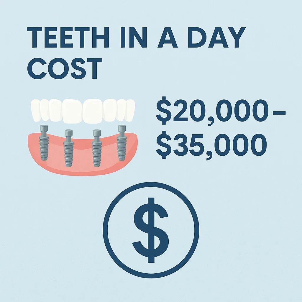 Teeth in a Day Cost: Everything You Need to Know 5 teeth in a day cost