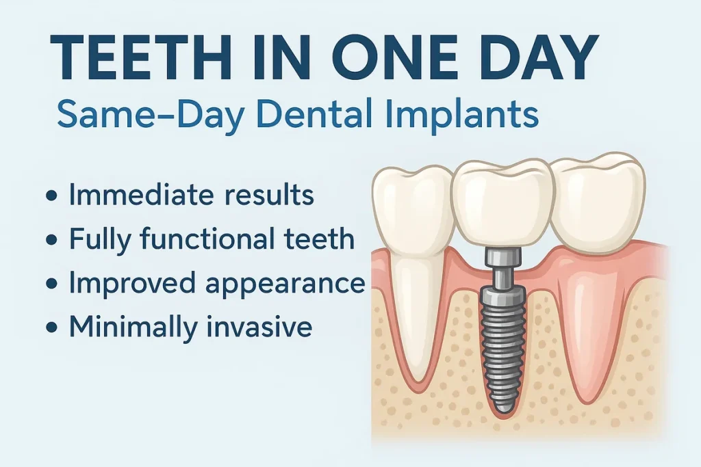 Teeth in One Day: Everything You Need to Know 4 teeth in one day