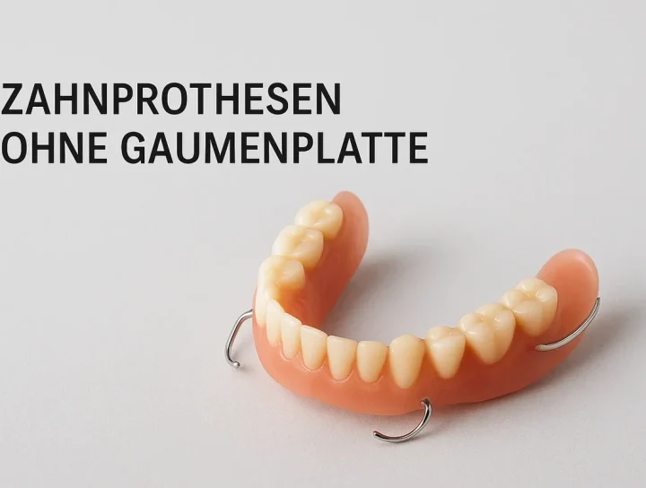 zahnprothesen ohne gaumenplatte