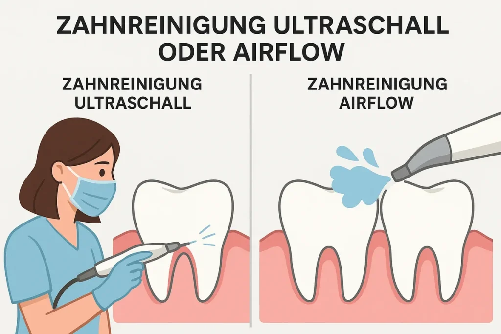 Zahnreinigung Ultraschall oder Airflow – was ist besser? 4 zahnreinigung ultraschall oder airflow