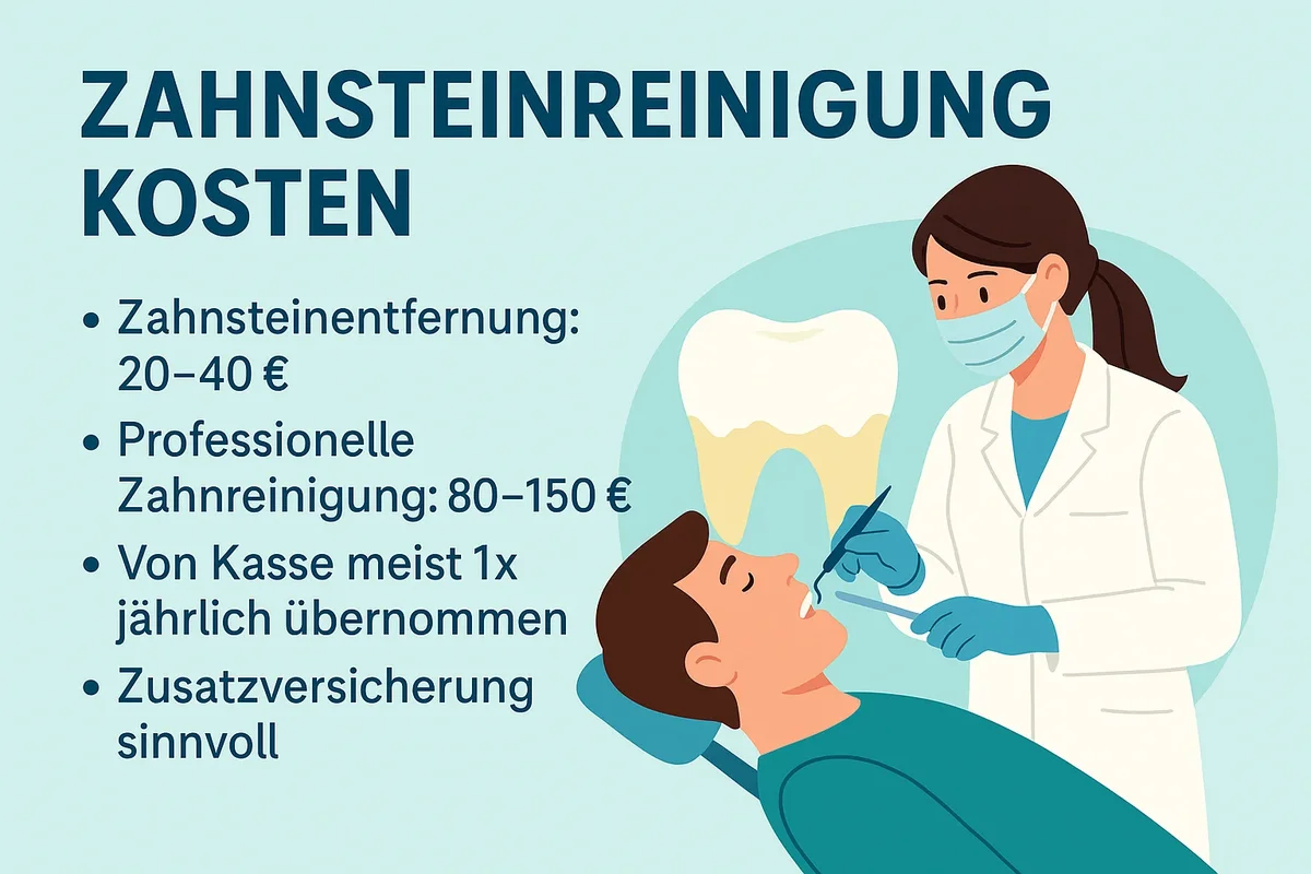 Zahnsteinreinigung Kosten: Alles, was Sie 2025 wissen müssen 5 zahnsteinreinigung kosten