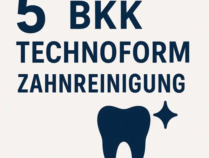 bkk technoform zahnreinigung