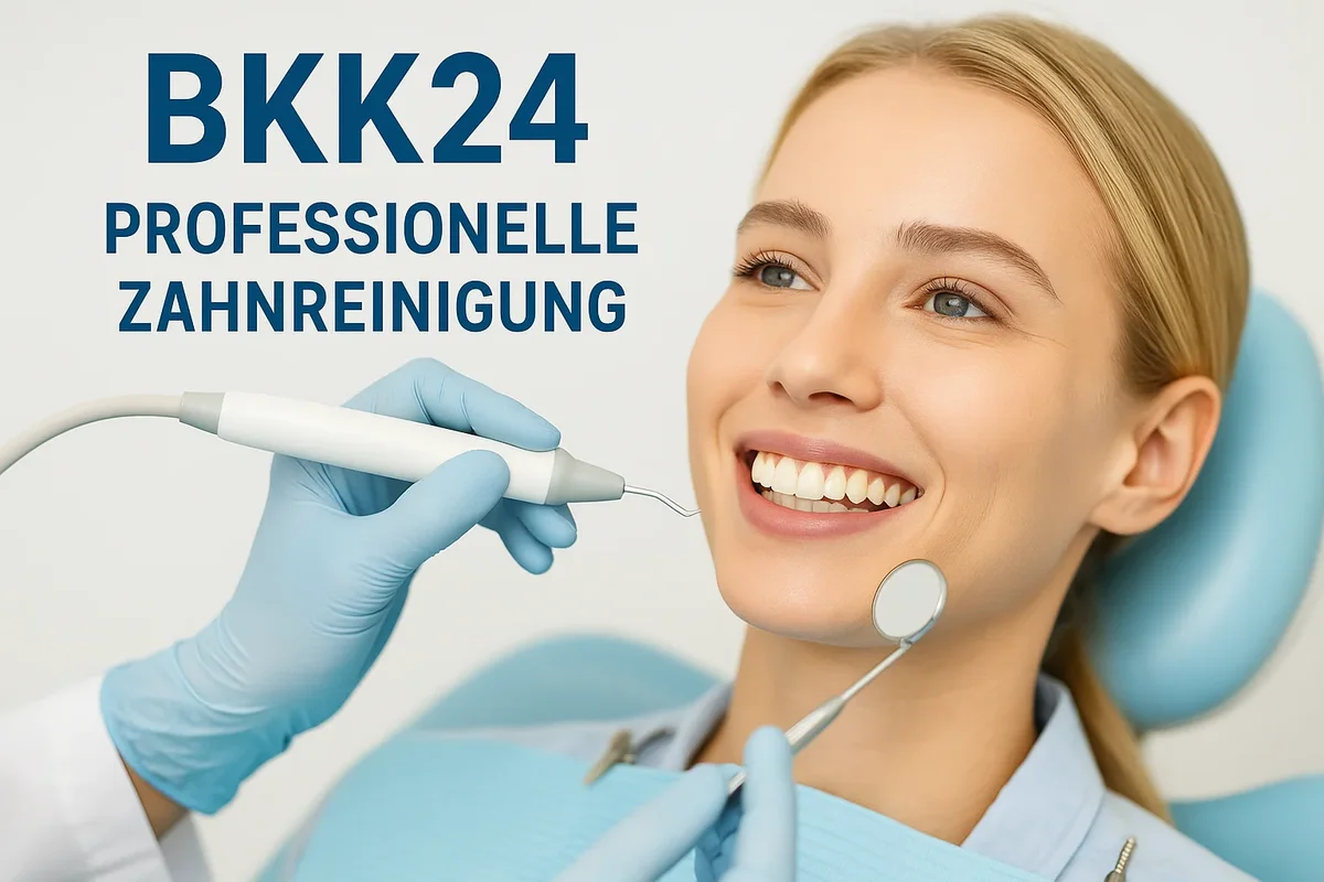 bkk24 professionelle zahnreinigung