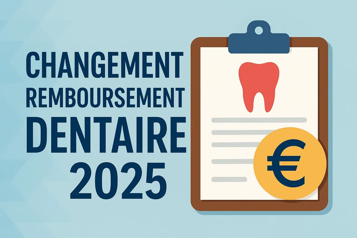 Changement remboursement dentaire 2025 : tout comprendre 5 changement remboursement dentaire 2025