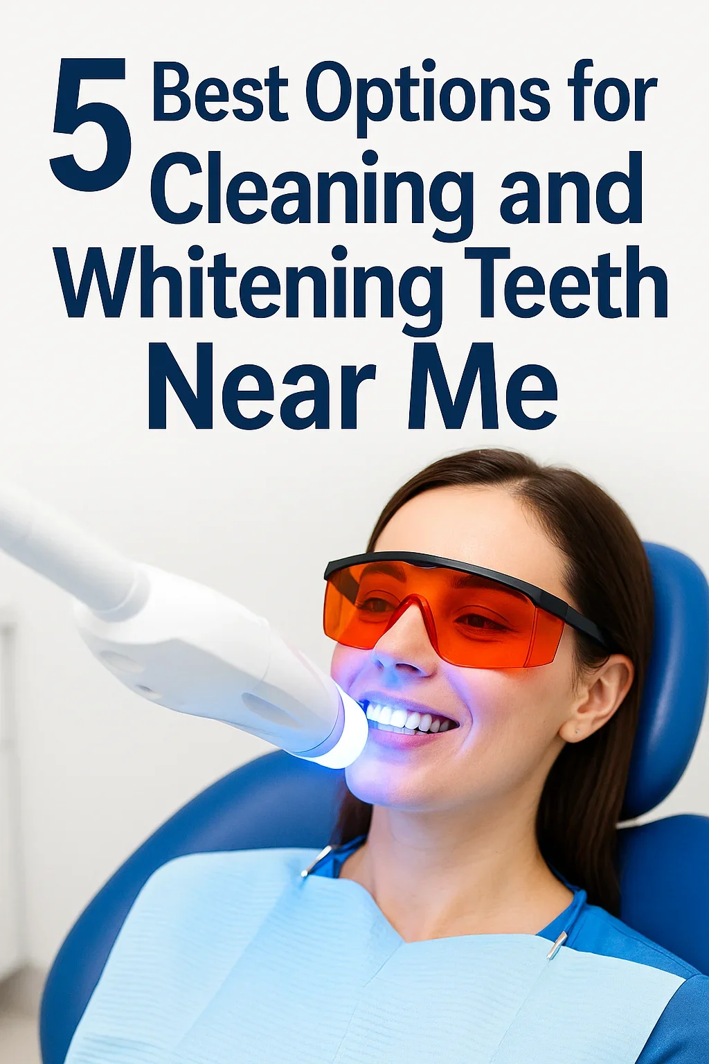 cleaning and whitening teeth near me