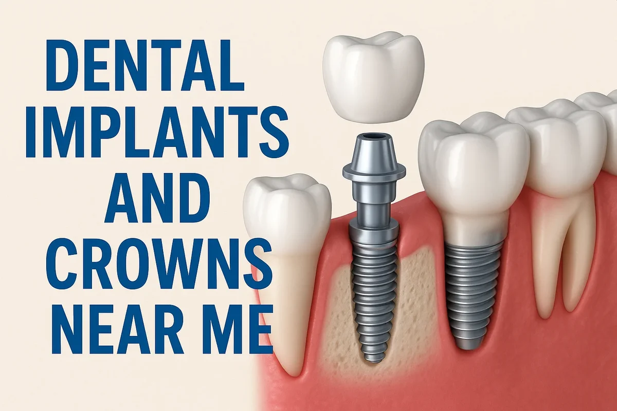 Dental Implants and Crowns Near Me: A Complete Guide 5 dental implants and crowns near me