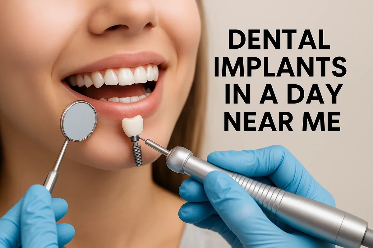 dental implants in a day near me