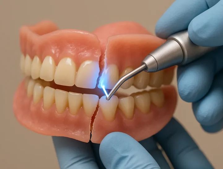 gebrochenes gebiss reparieren