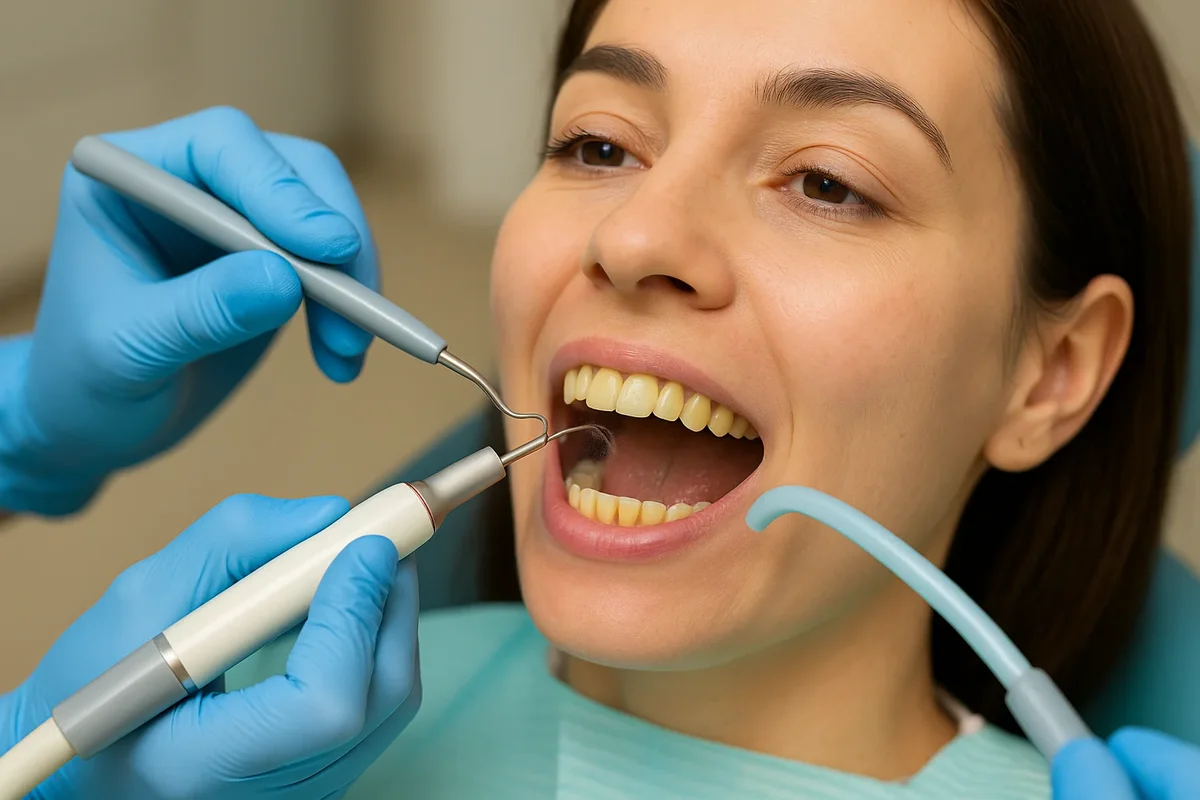 Gelbe Zähne professionelle Zahnreinigung: Ursachen, Lösungen & Tipps 5 gelbe zähne professionelle zahnreinigung