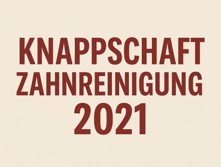 knappschaft zahnreinigung 2021
