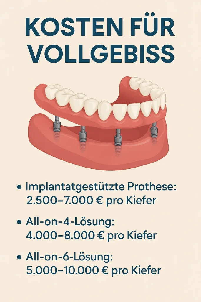 Kosten für Vollgebiss: Ihr kompletter Leitfaden 4 kosten für vollgebiss
