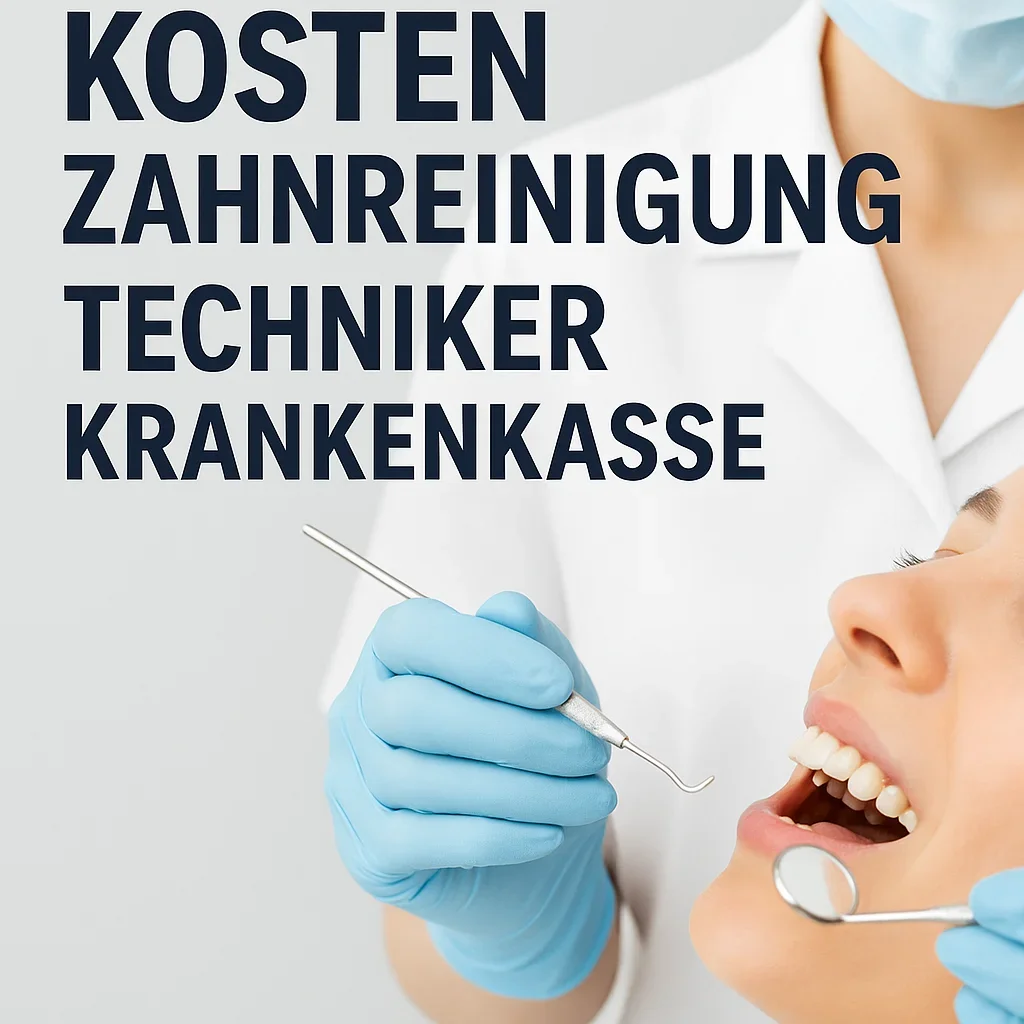 Kosten Zahnreinigung Techniker Krankenkasse: Alles, was Sie wissen müssen 5 kosten zahnreinigung techniker krankenkasse