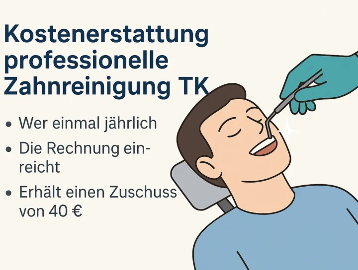 kostenerstattung professionelle zahnreinigung tk