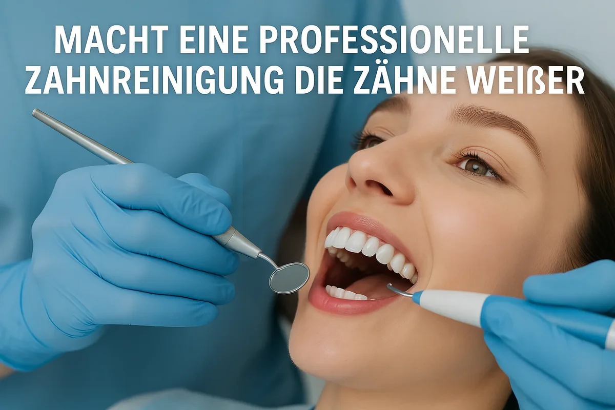 Macht eine professionelle Zahnreinigung die Zähne weißer? 5 macht eine professionelle zahnreinigung die zähne weißer