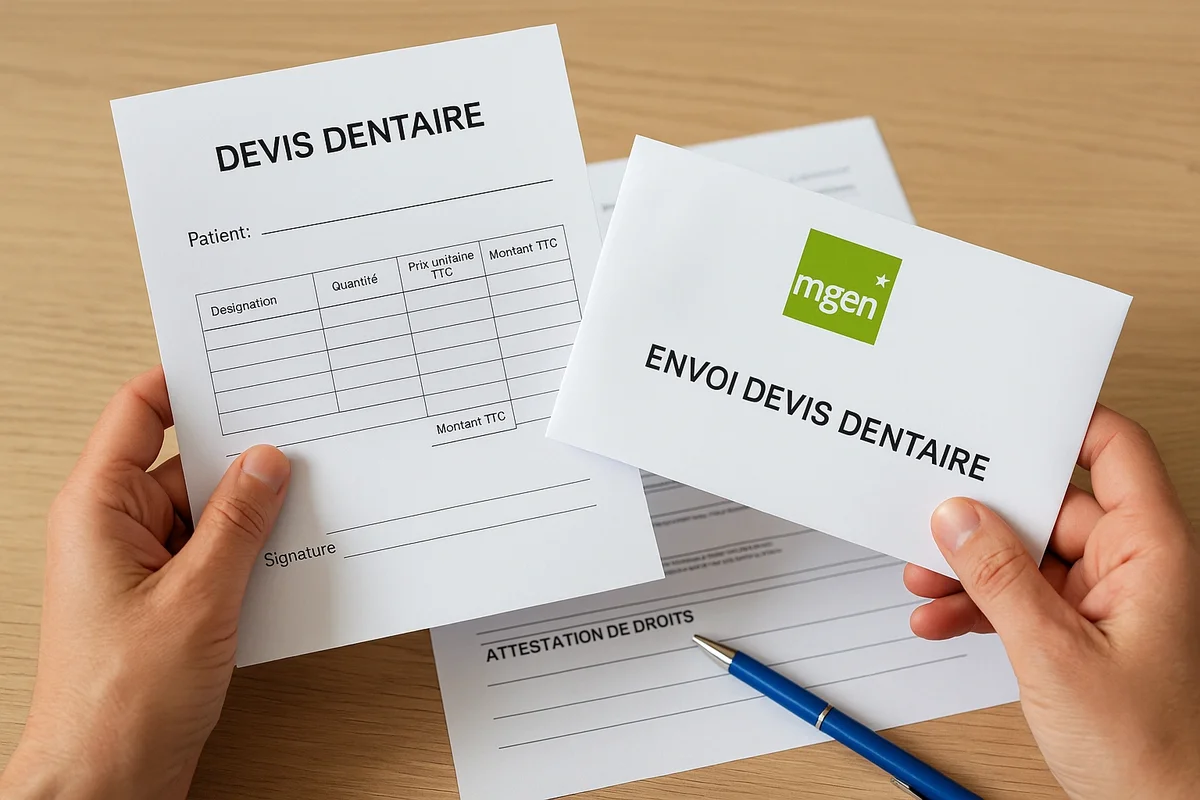 MGEN envoi devis dentaire : guide complet 2025 5 mgen envoi devis dentaire