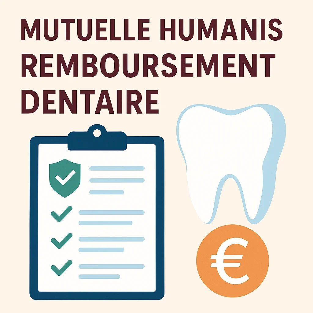 Mutuelle Humanis remboursement dentaire : guide complet 2025 5 mutuelle humanis remboursement dentaire
