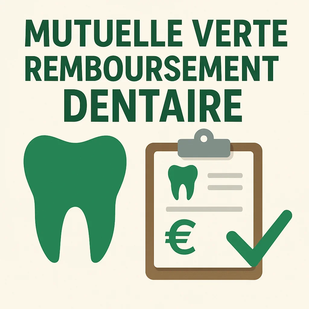 Mutuelle verte remboursement dentaire : Guide complet 2025 5 mutuelle verte remboursement dentaire