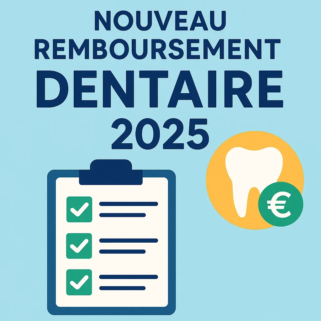Nouveau remboursement dentaire 2025 : tout ce qu’il faut savoir 🦷 5 nouveau remboursement dentaire 2025