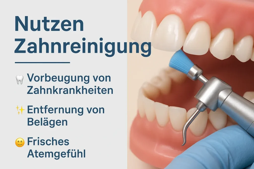 Nutzen Zahnreinigung: Warum sich eine professionelle Reinigung lohnt 4 nutzen zahnreinigung