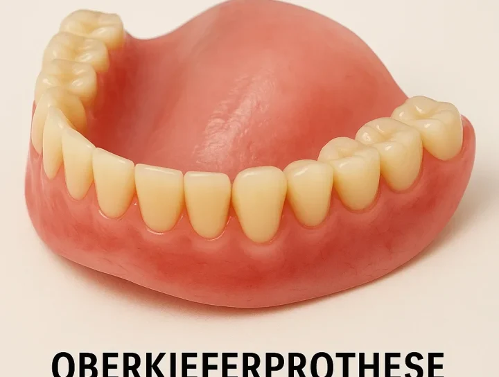 oberkieferprothese mit gaumenplatte