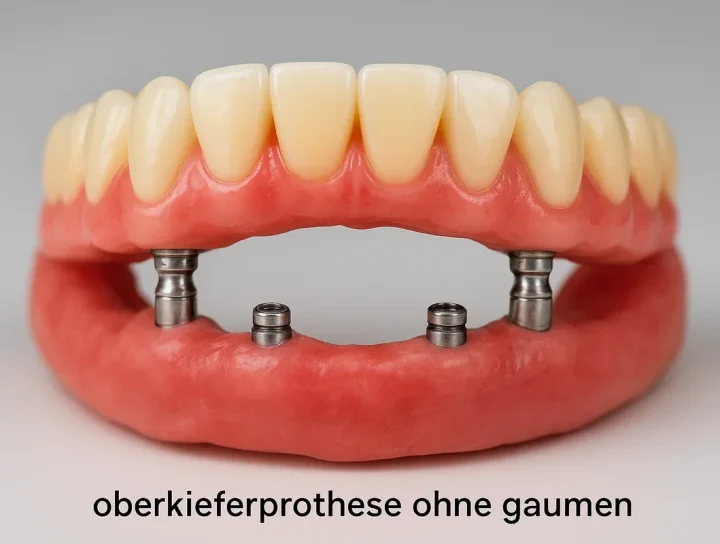 oberkieferprothese ohne gaumen