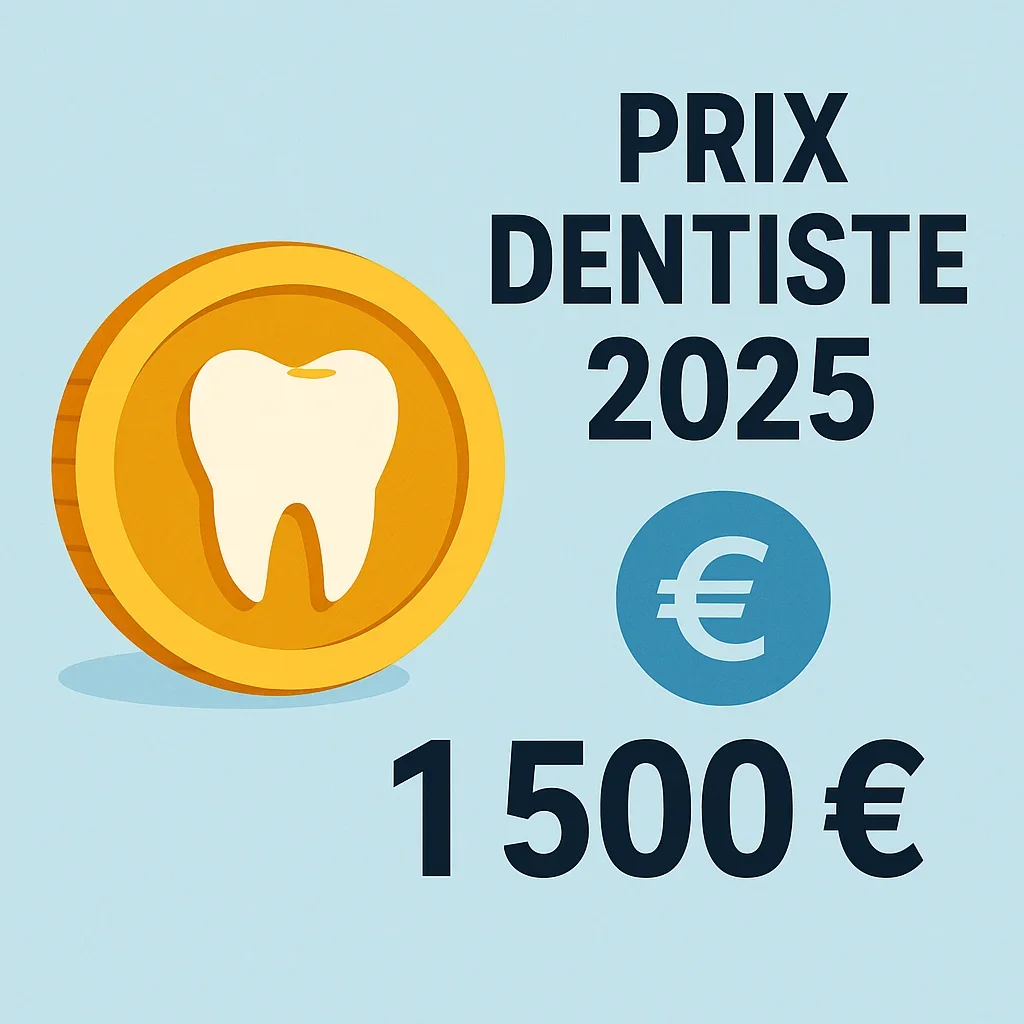 Prix dentiste 2025 – Guide complet et mis à jour 5 prix dentiste 2025
