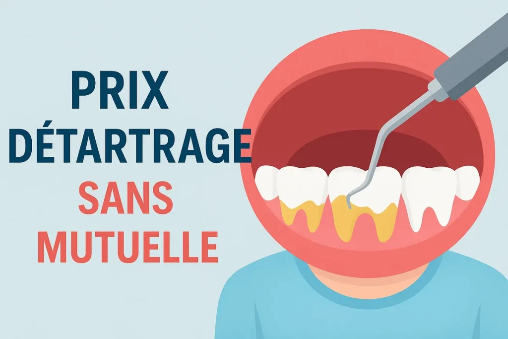 Prix détartrage sans mutuelle : guide complet 2025 4 prix detartrage sans mutuelle