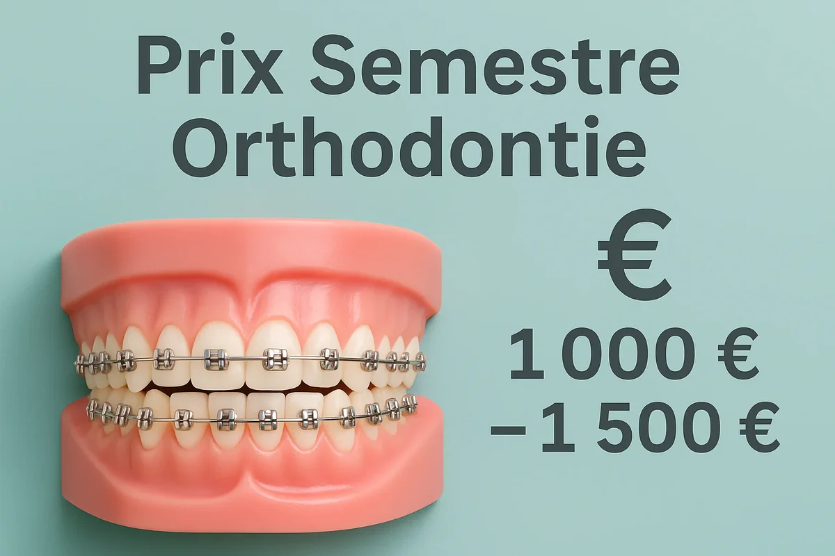 prix semestre orthodontie