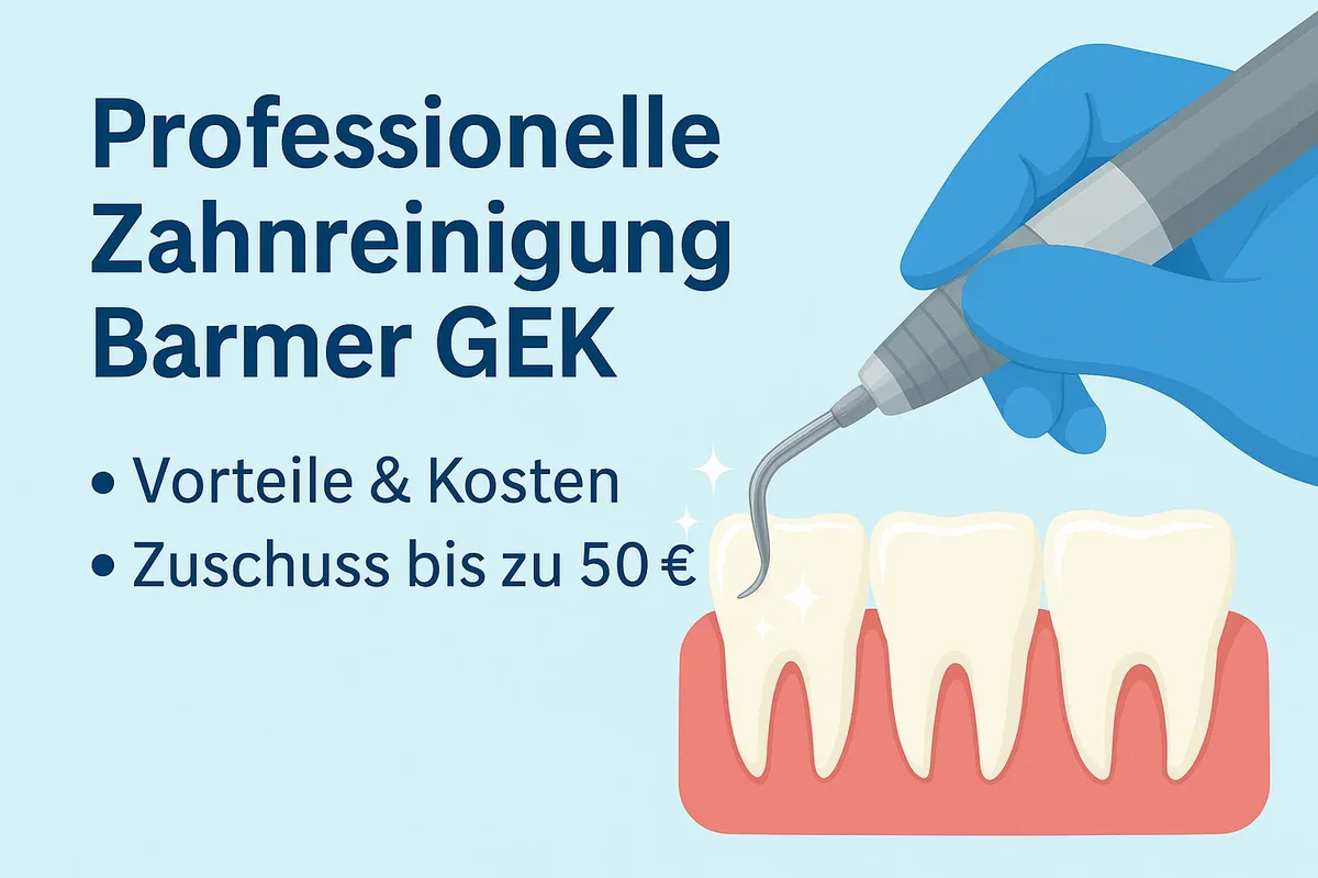 Professionelle Zahnreinigung Barmer Gek: Alles im Überblick 5 professionelle zahnreinigung barmer gek