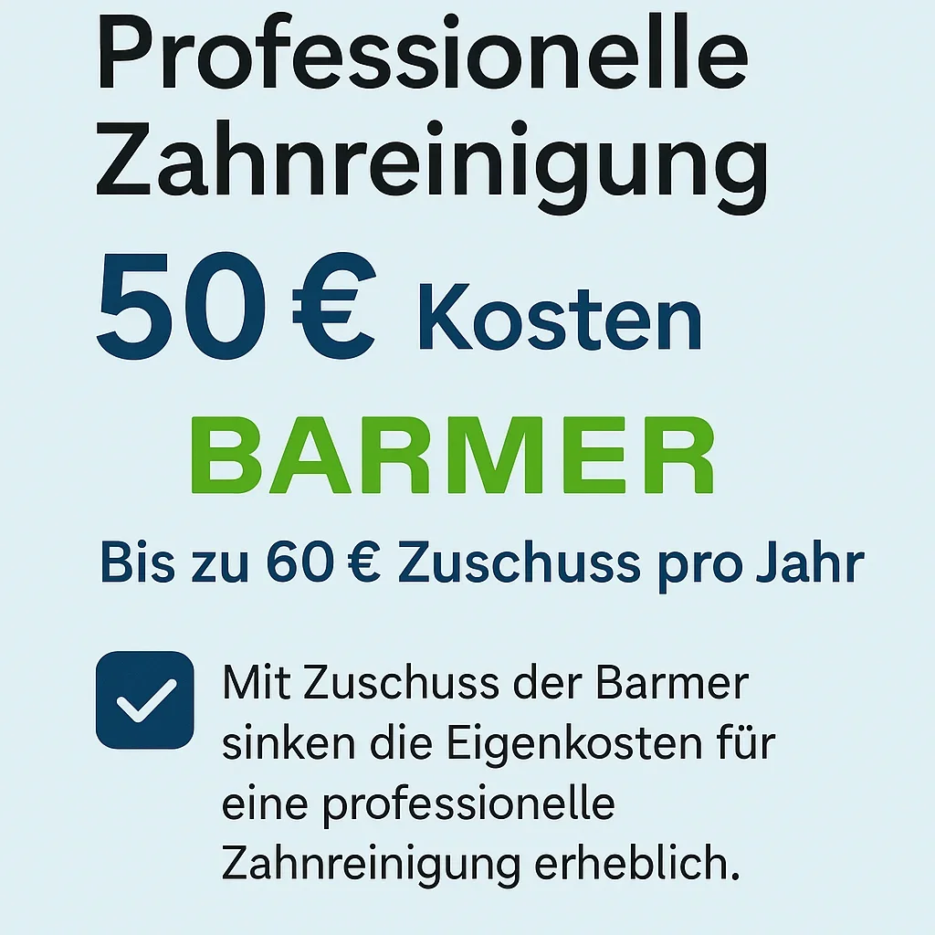 Professionelle Zahnreinigung Barmer Kosten: Alles, was Sie wissen müssen 5 professionelle zahnreinigung barmer kosten