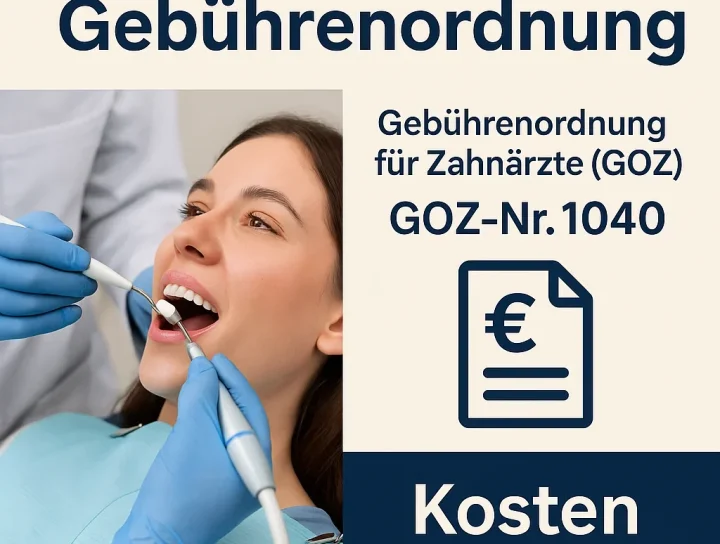 professionelle zahnreinigung gebührenordnung